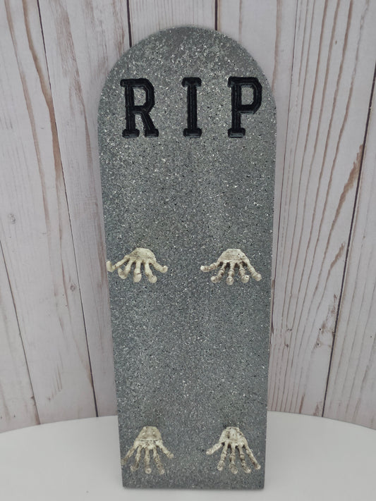 Tombstone with Skeleton hands keyholder