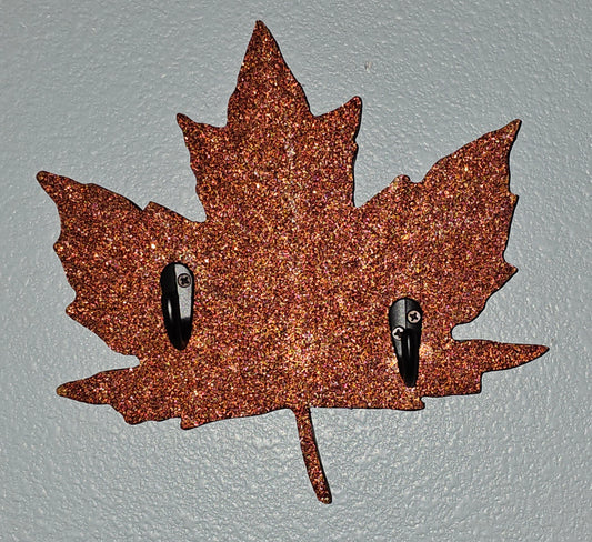 Fall Maple Leaf keychain hook